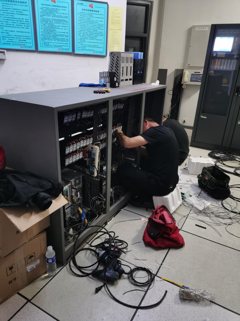 泰达科技园五方对讲改造工程(图3)